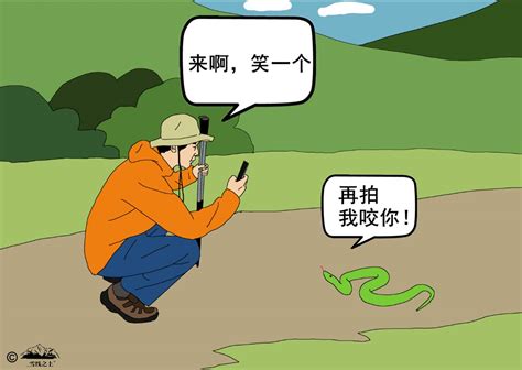 江臣 姜葵 在路上遇到蛇